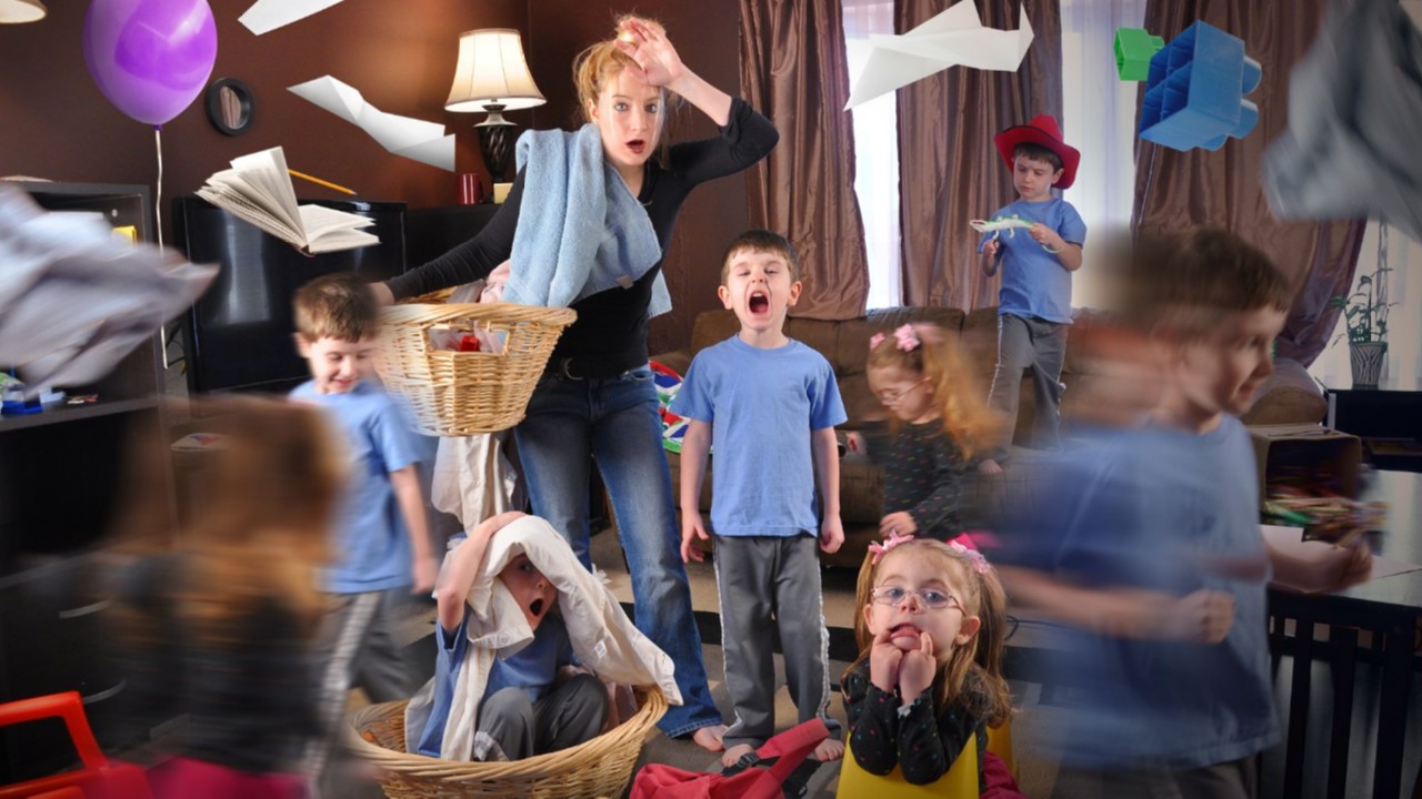 семья с детьми